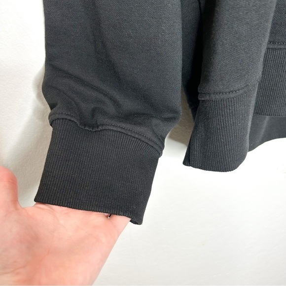 Zara Womens Casual Black Turtleneck Sweatshirt Sweater Athleisure Medium M - Picture 4 of 8